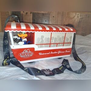 Universal Studios Woody 60th Anniversary glam tour bus popcorn bucket